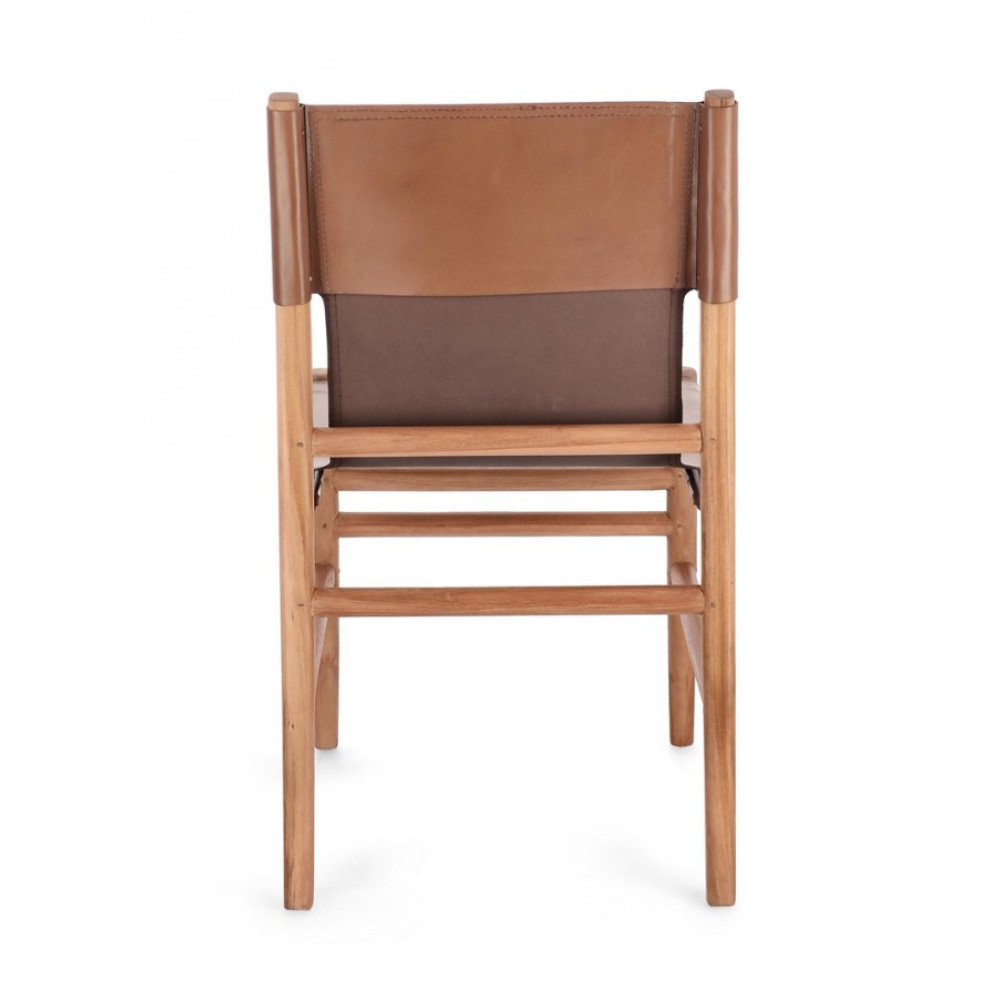 Bizzotto КРІСЛО CAROLINE COGNAC Bizzotto КРІСЛО CAROLINE COGNAC