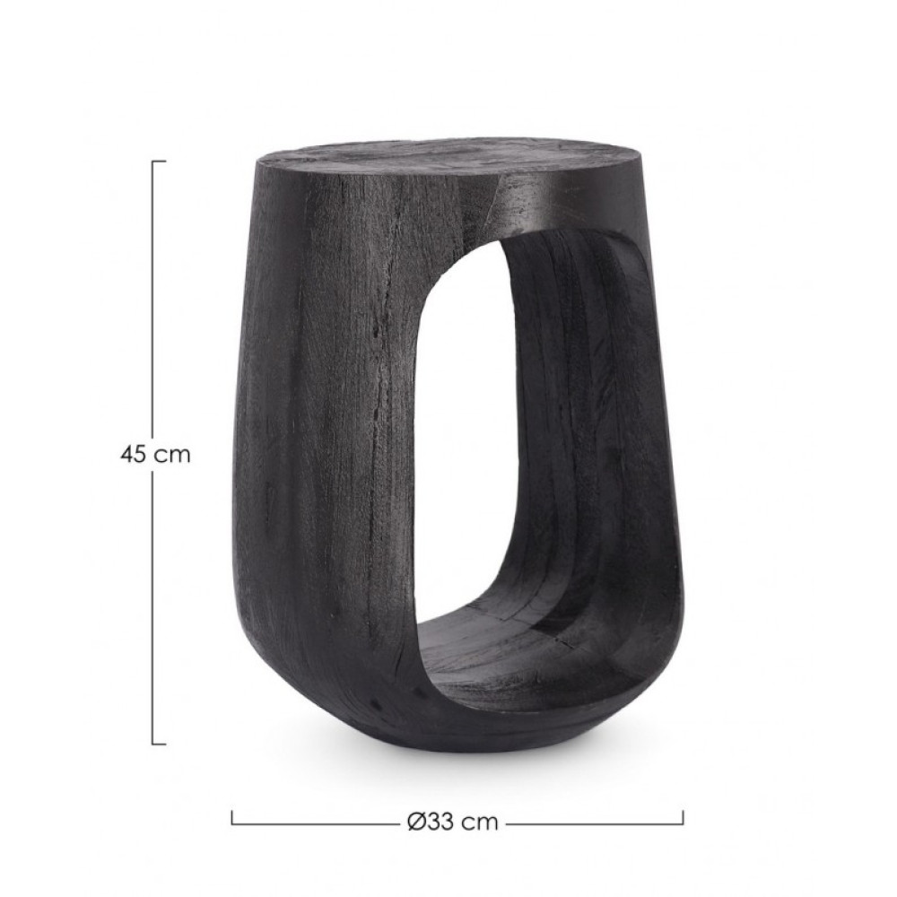 Bizzotto КАВОВИЙ СТОЛ LOPEZ BLACK D33