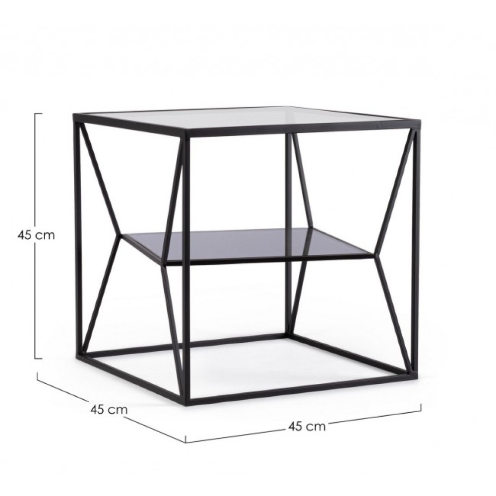 Bizzotto КАВОВИЙ СТІЛ HYDRA 45X45