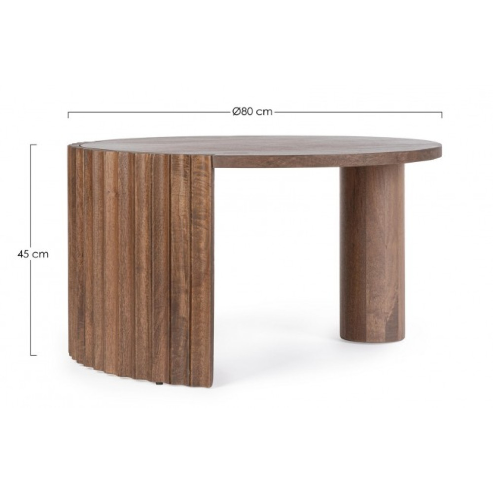 Homemotion СТОЛ КАВОВИЙ ORISSA NAT D80