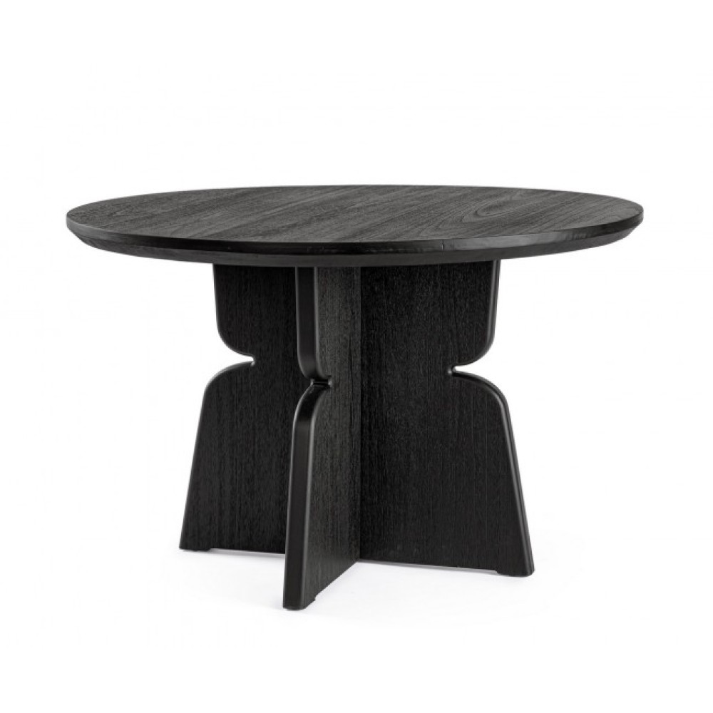 Bizzotto EMPIRE BLACK TABLE D120