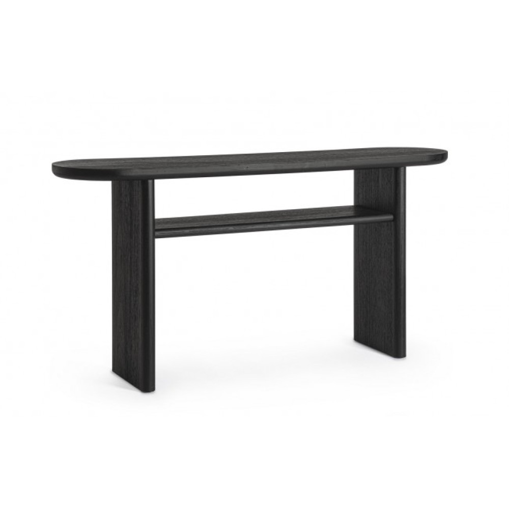 Bizzotto EMPIRE ЧОРНА ОВАЛЬНА КОНСОЛЬ