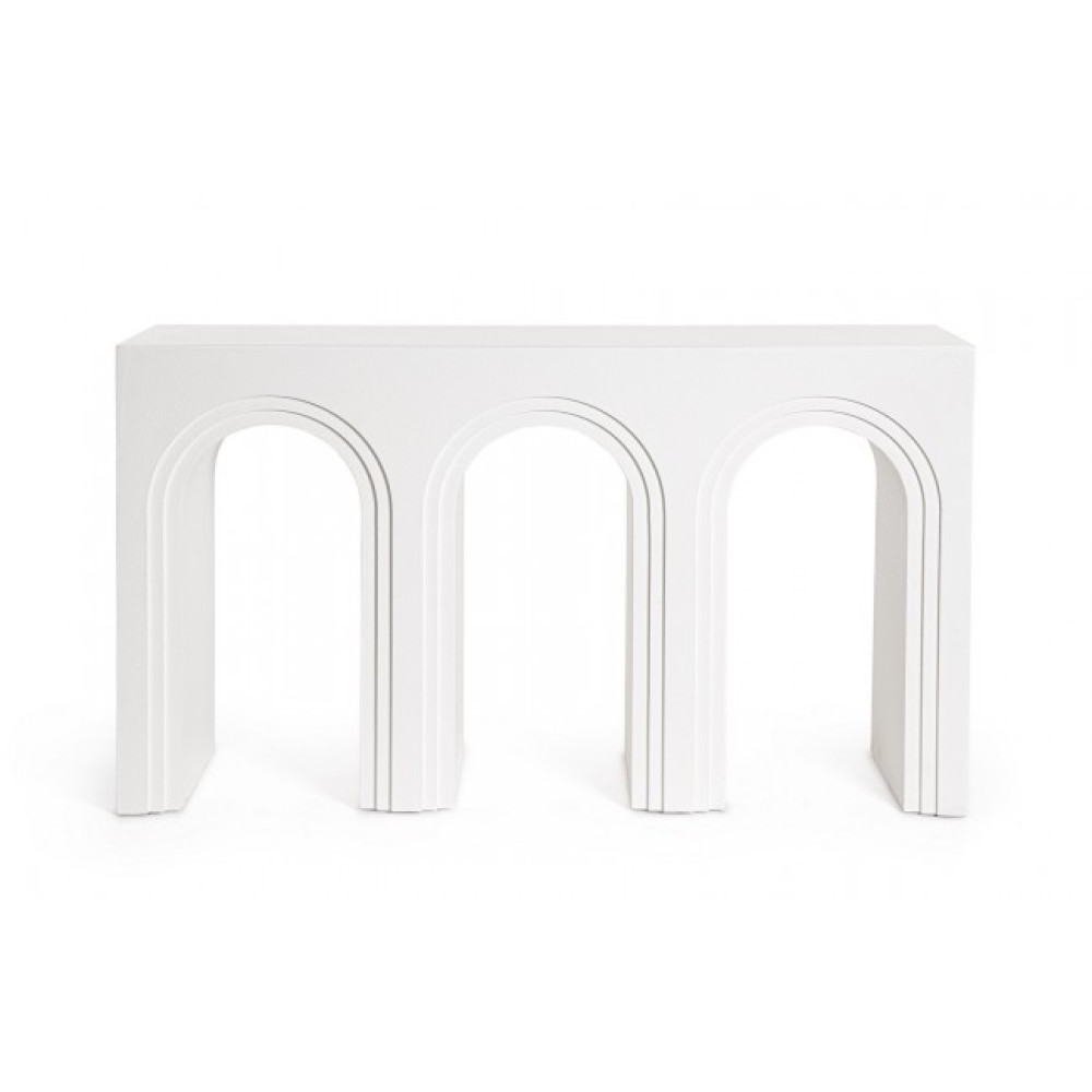 Bizzotto RHOME WHITE TWIN RECT CONSOLE