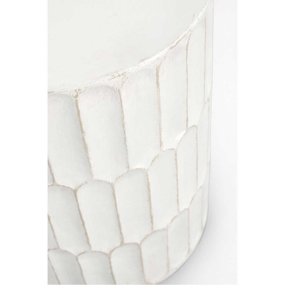 Bizzotto КАВОВИЙ СТОЛ ЦЕЗАР БІЛИЙ D40.5 Bizzotto КАВОВИЙ СТОЛ ЦЕЗАР БІЛИЙ D40.5