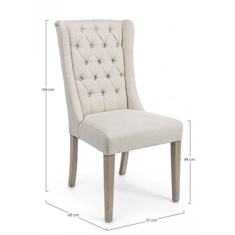 Homemotion КРІСЛО COLUMBIA BEIGE