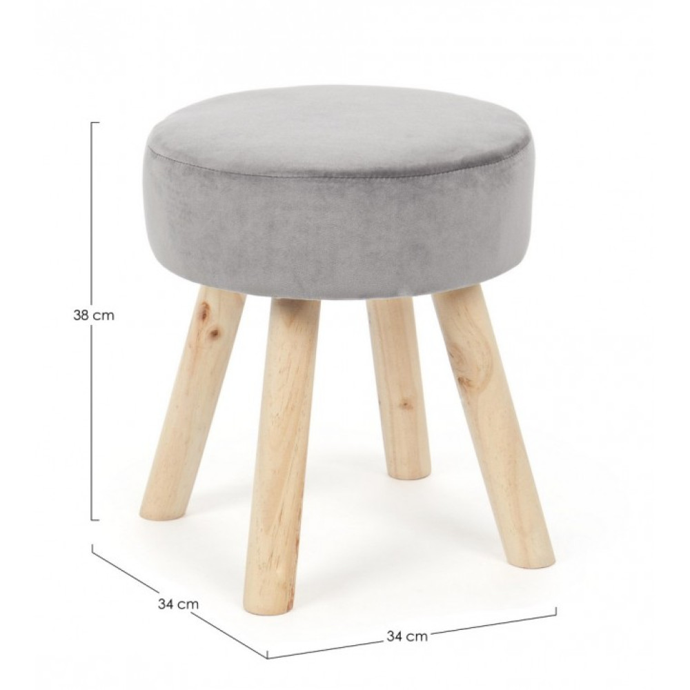 Yes ТАБУРЕТ АДЕЛІН ГРЕЙ Yes ТАБУРЕТ АДЕЛІН ГРЕЙ