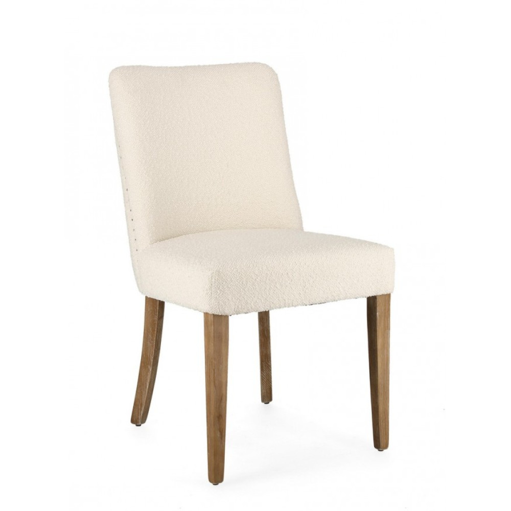 Homemotion КРІСЛО BEATRIZ NATURAL BOUCLE