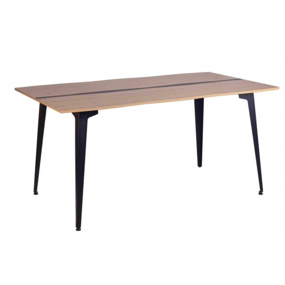 Yes СТІЛ MELYS NATURAL-BLACK 160X75