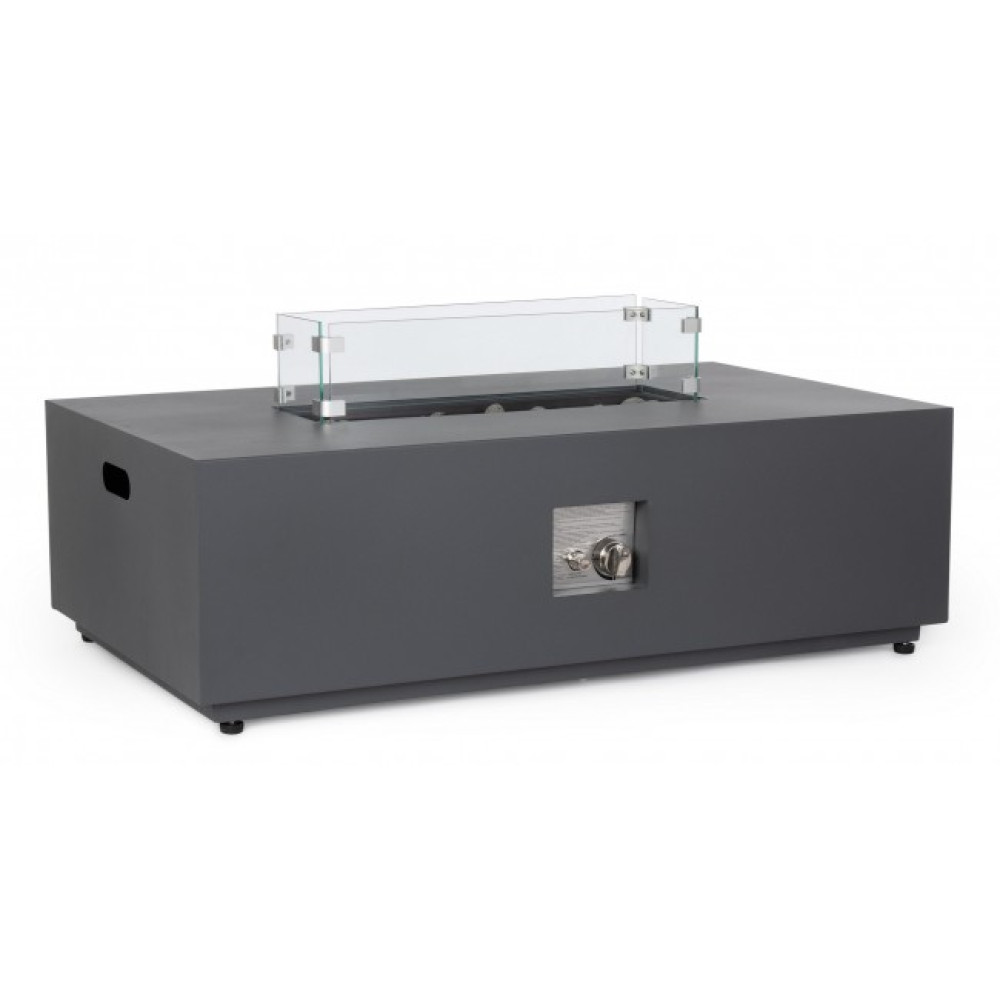 Bizzotto ГАЗОВИЙ КАМІН WOLKE DARK GREY 110X65