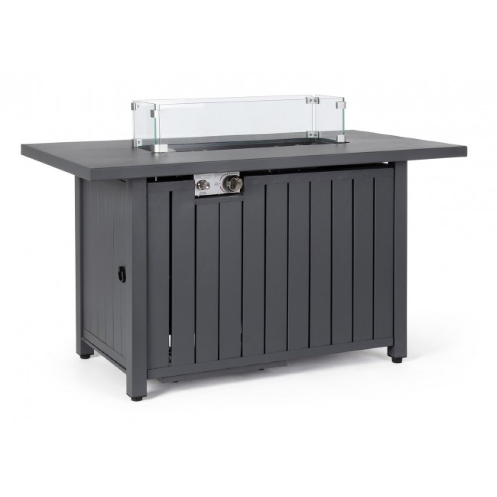 Bizzotto ГАЗОВИЙ КАМІН WOLKE ТЕМНО-СІРИЙ 109X59