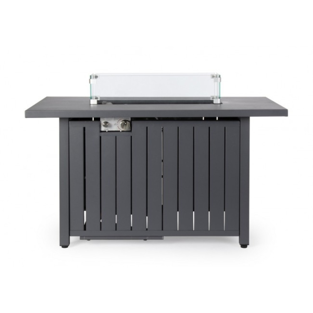 Bizzotto ГАЗОВИЙ КАМІН WOLKE ТЕМНО-СІРИЙ 109X59