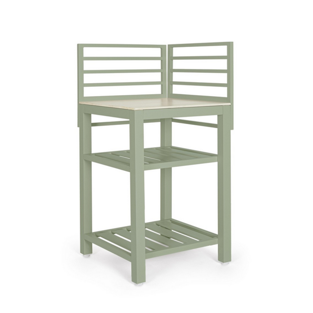 Bizzotto ARIA ANTIQUE GREEN.КУХОННИЙ МОДУЛЬ