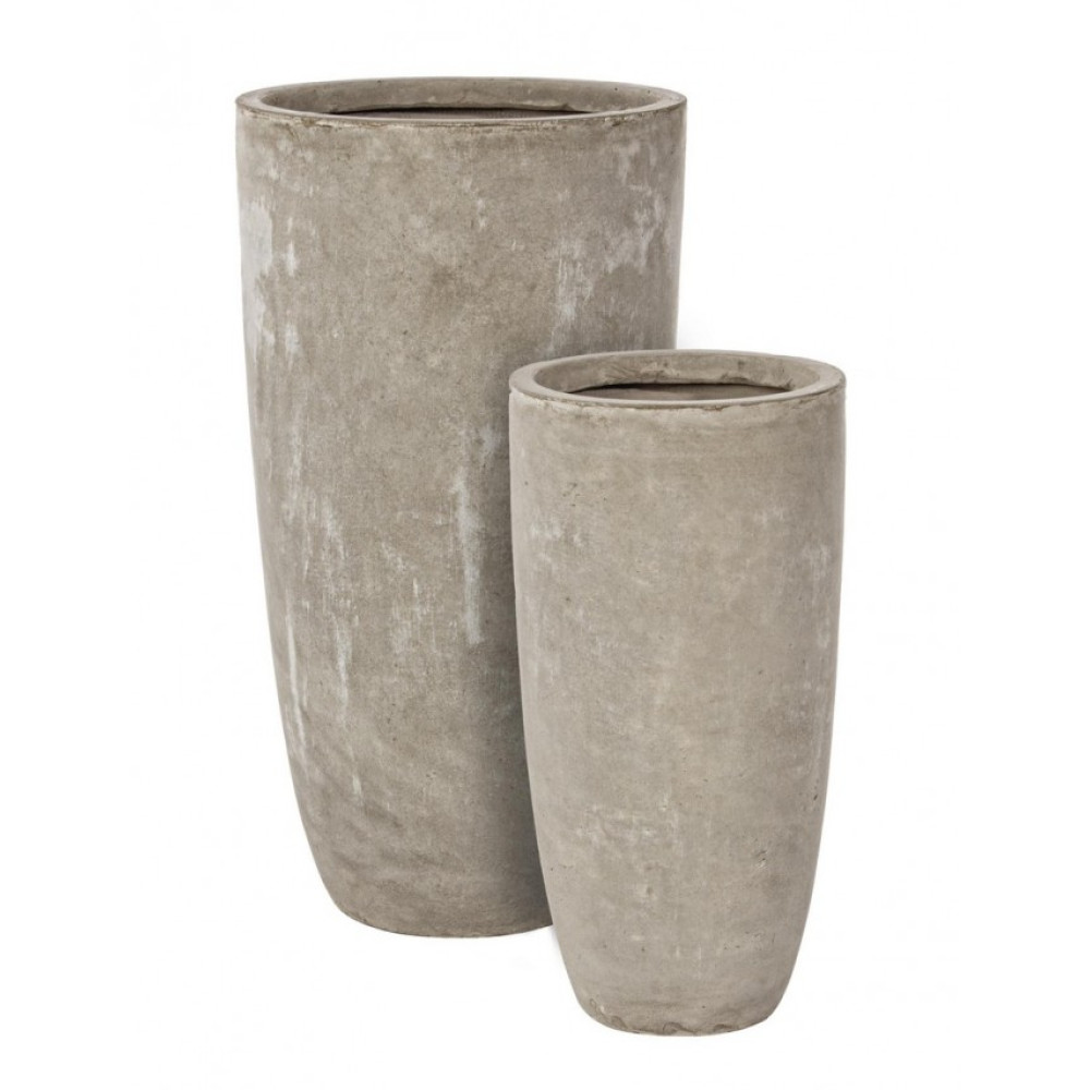 Bizzotto НАБІР 2 ПІСОК ВИСОКИЙ КРУГЛИЙ ЦЕМЕНТНИЙ ТРИМАЧ ДЛЯ ВАЗ