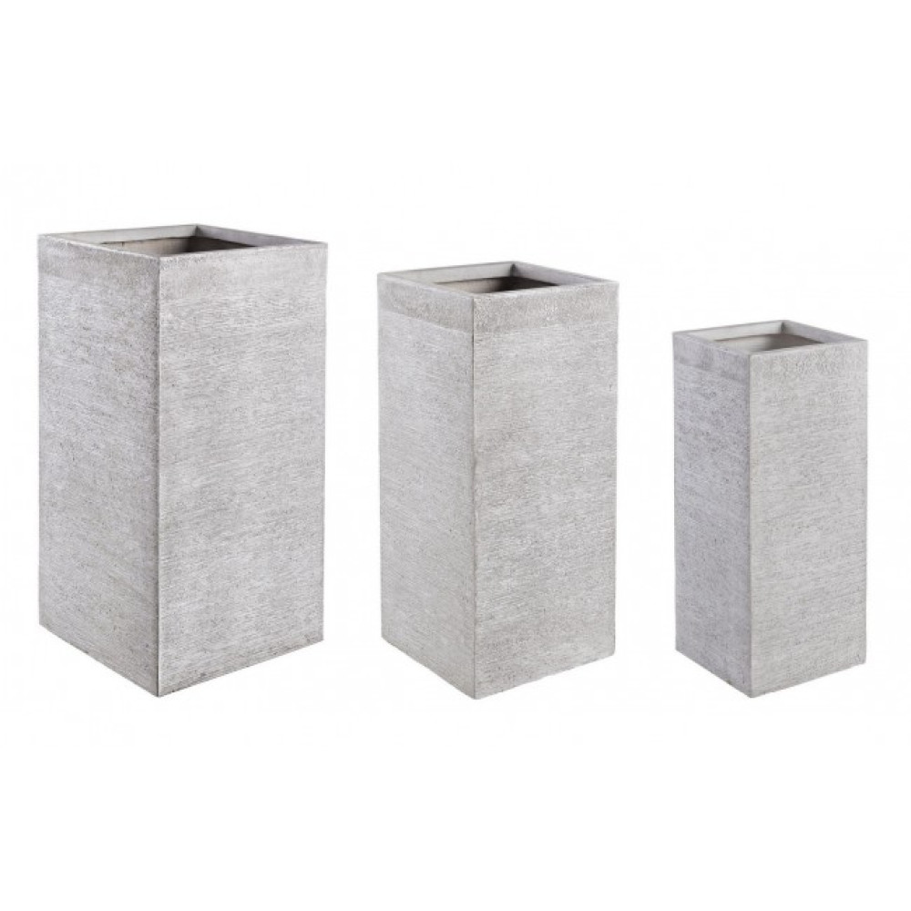 Bizzotto НАБІР 3 GRAFFITI WHITE SQU ВИСОКА ВАЗА