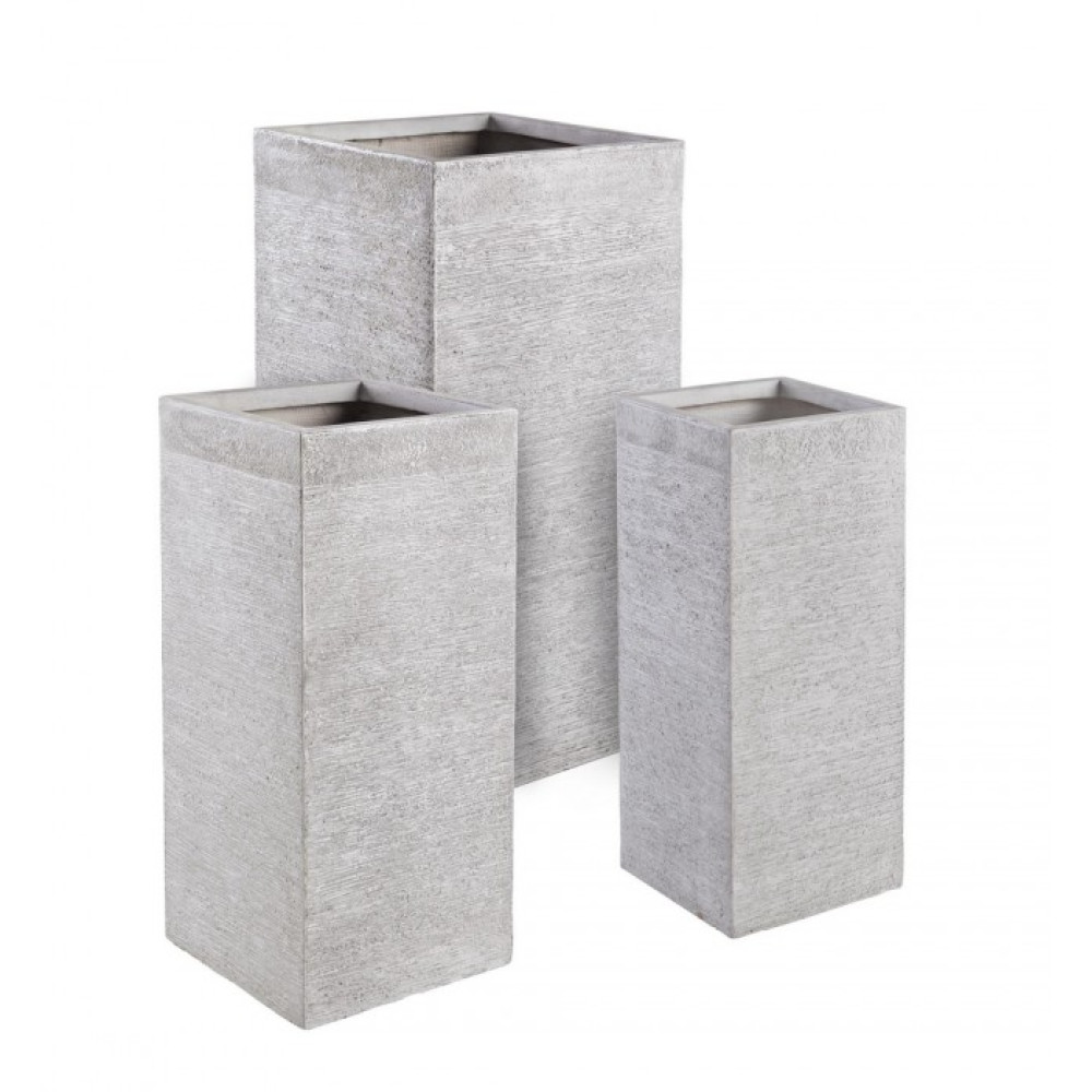 Bizzotto НАБІР 3 GRAFFITI WHITE SQU ВИСОКА ВАЗА