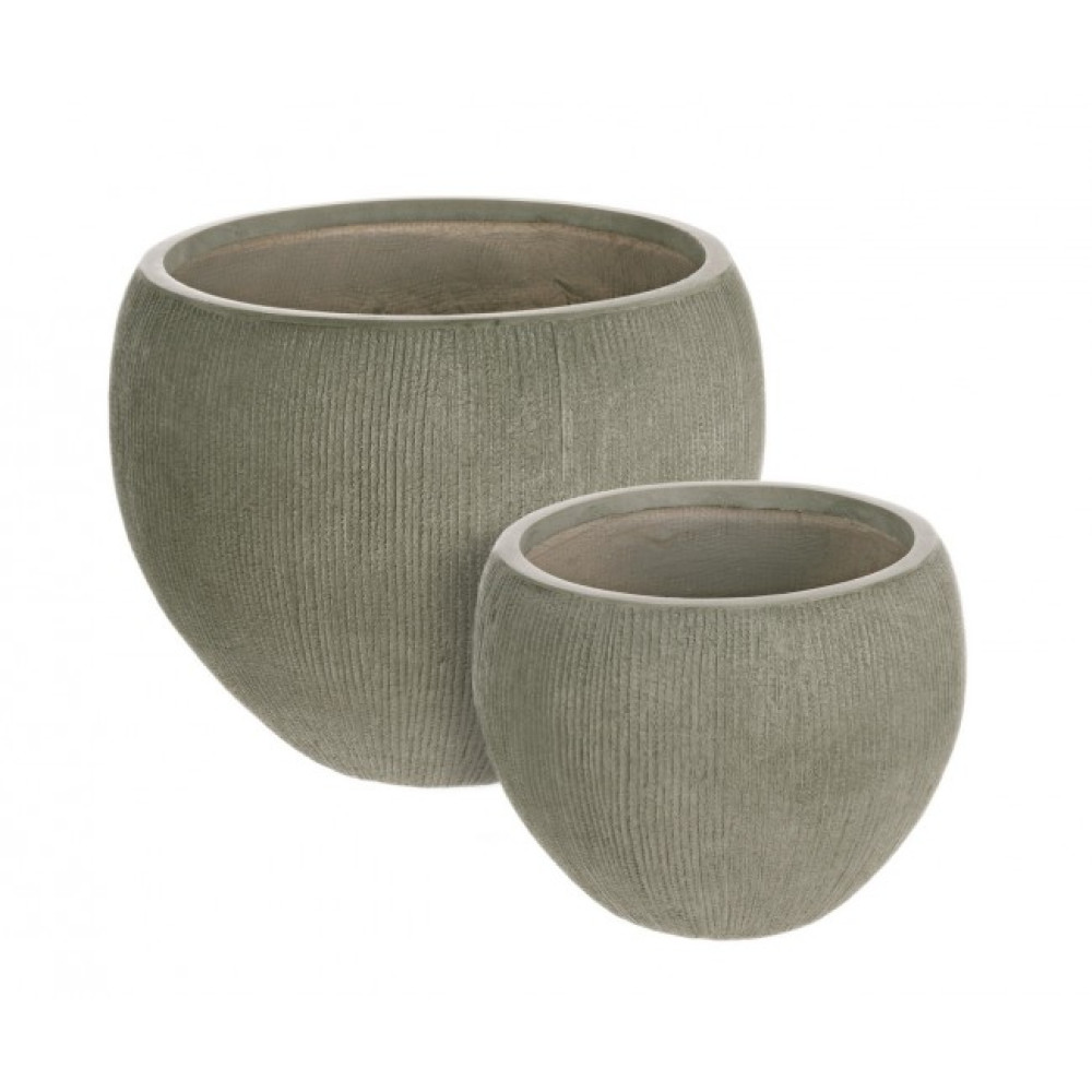 Bizzotto НАБІР 2 ЩІТКА SAG GREEN СФЕРИЧНИЙ ВАЗОТРИМАТЕЛЬ