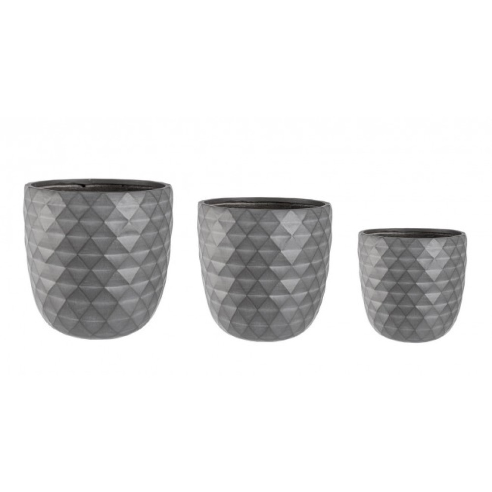 Bizzotto НАБІР 3 ПІРАМІДА АНТР. ФІГУРНИЙ ВАЗОТРИМАТЕЛЬ