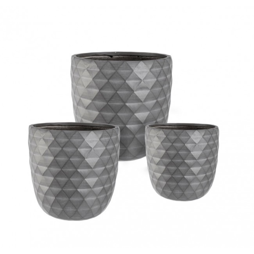 Bizzotto НАБІР 3 ПІРАМІДА АНТР. ФІГУРНИЙ ВАЗОТРИМАТЕЛЬ