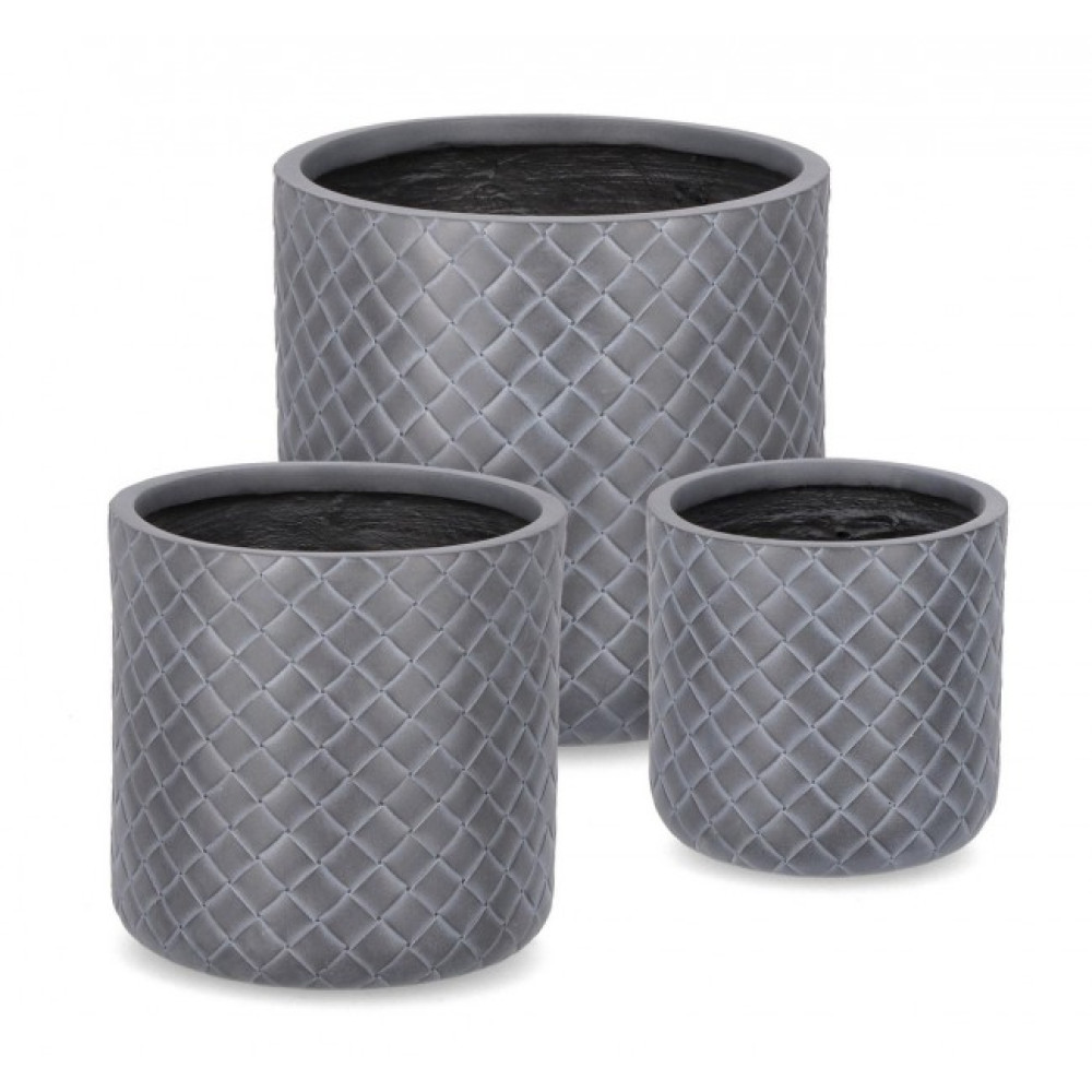 Bizzotto НАБІР 3 PHOMBUS CYL ANTHR. ВАЗОТРИМАТЕЛЬ