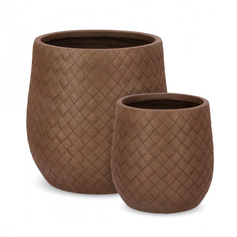 Bizzotto НАБІР 2 РОМБІЧНИЙ ІРЖАВИЙ ВАЗОТРИМАТЕЛЬ