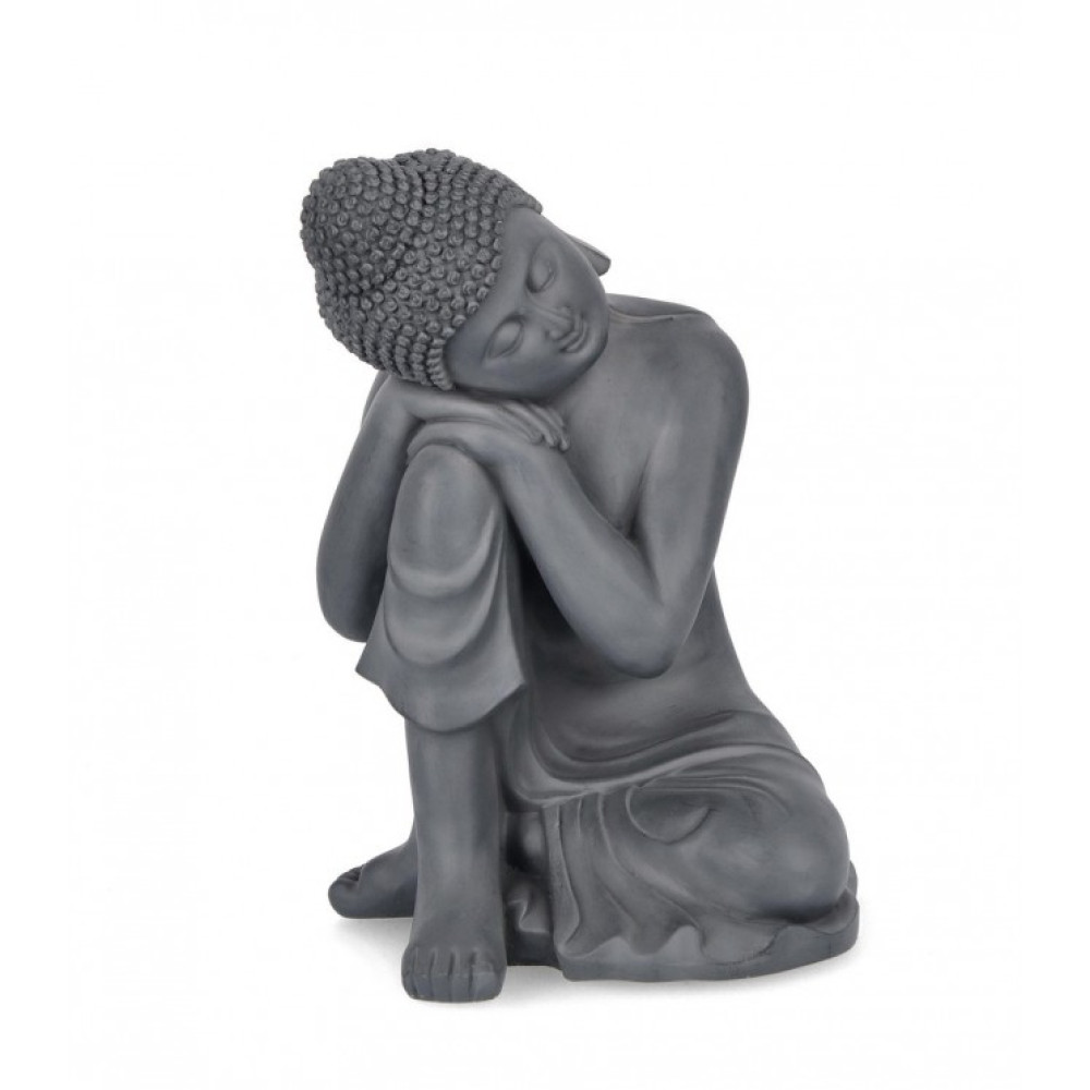 Bizzotto PATTAYA ANTHR.THINKING BUDDHA DECOR H50,