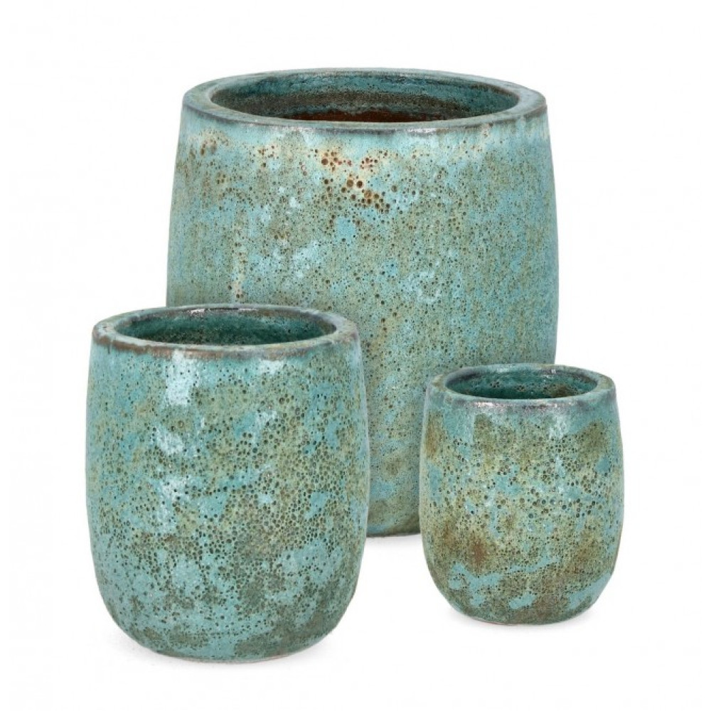 Bizzotto НАБІР 3 DUYEN RO.GREEN ВАЗА-ТРИМАЧ