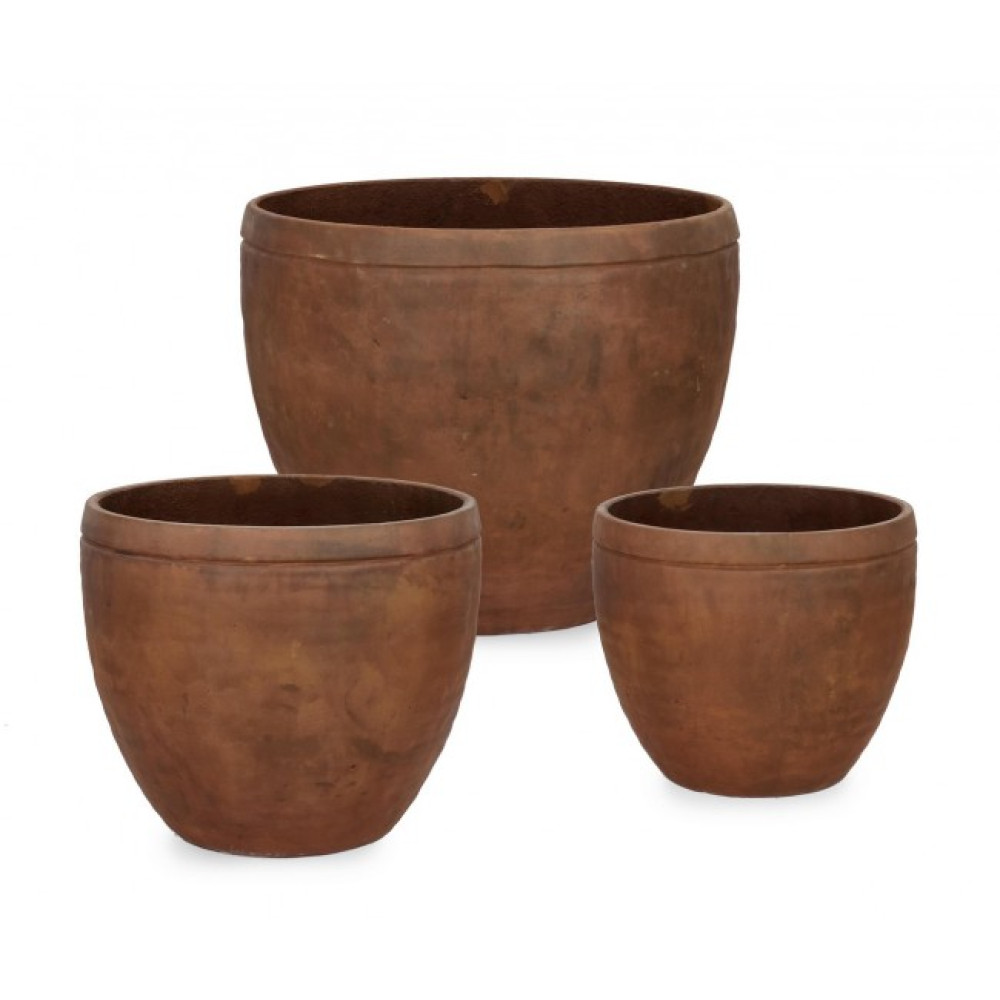 Bizzotto НАБІР 3 MEILI RO ВИСОКИЙ ІРЖАВИЙ ТРИМАЧ ВАЗИ