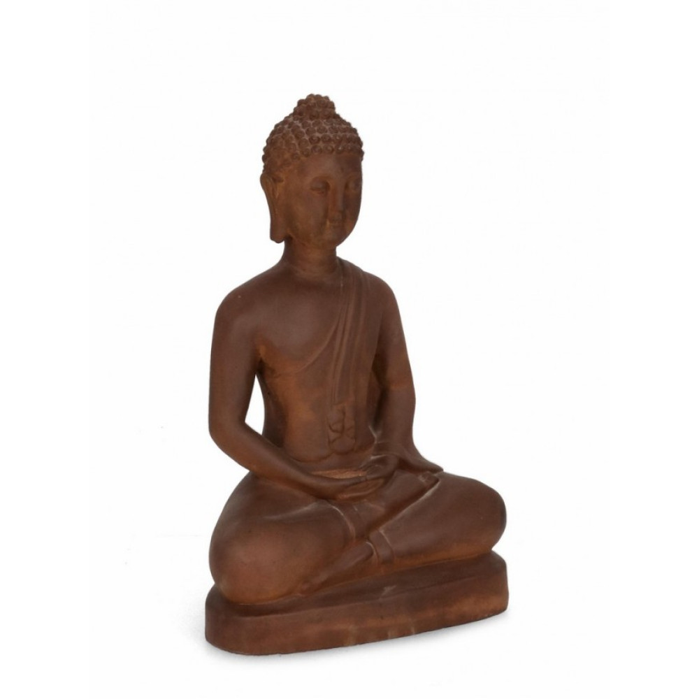Bizzotto MEILI RUSTY SIT BUDDHA DECORATION H49