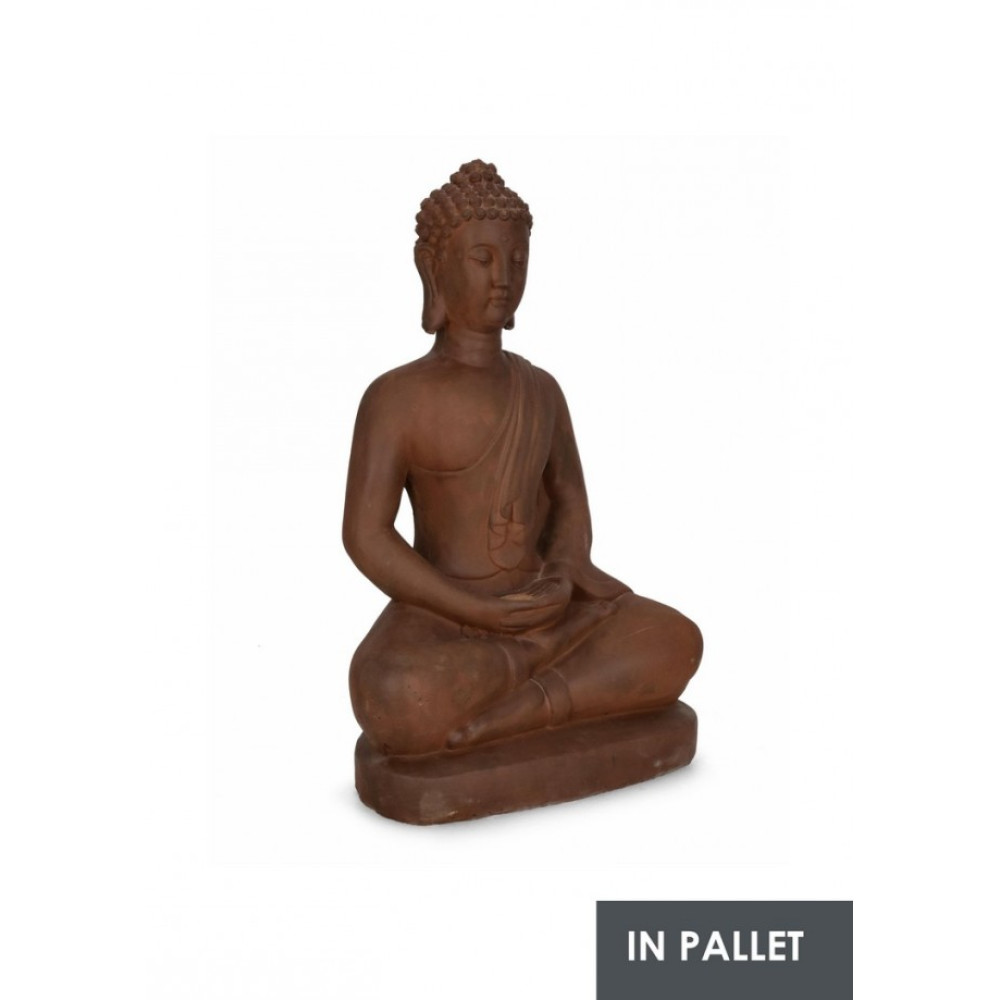 Bizzotto MEILI RUSTY SIT BUDDHA DECORATION H75