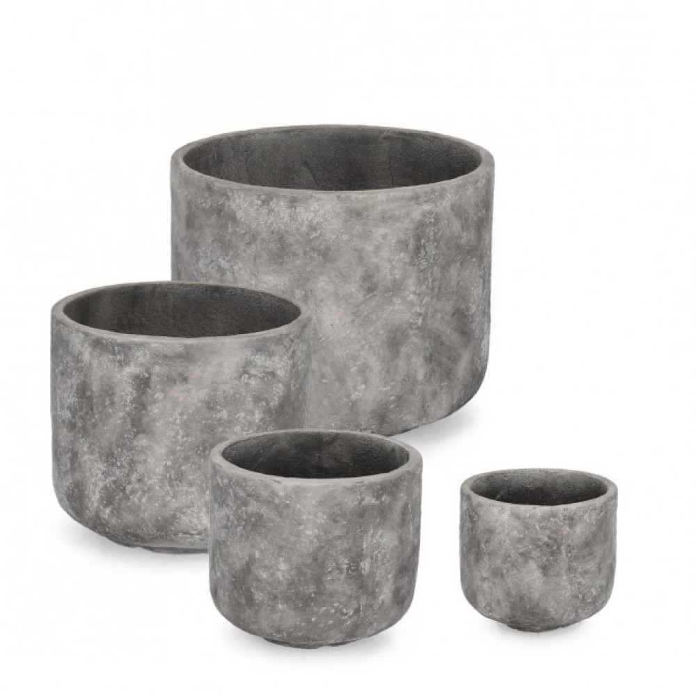 Bizzotto НАБІР 4 MEILI RO СІРИЙ ВАЗОТРИМАТЕЛЬ