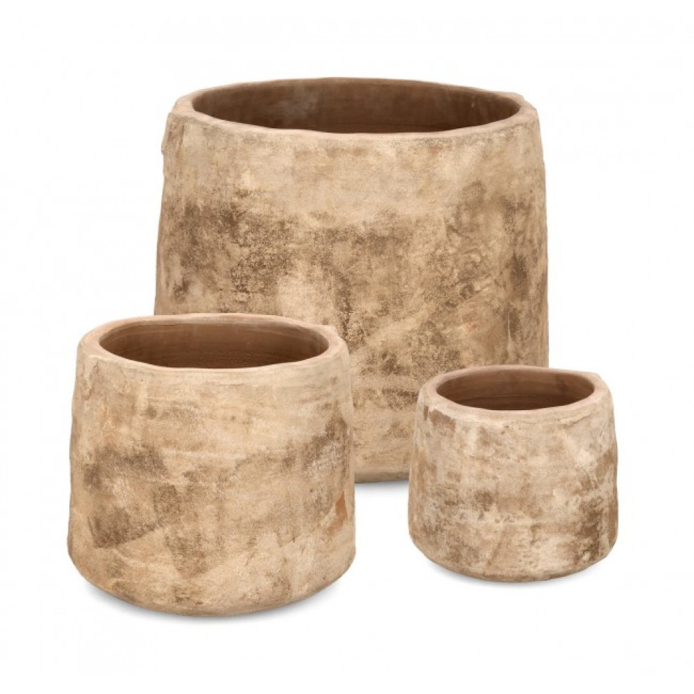 Bizzotto MINH SET3 НИЗЬКА ВАЗА. ТЕРАКОТА БР.