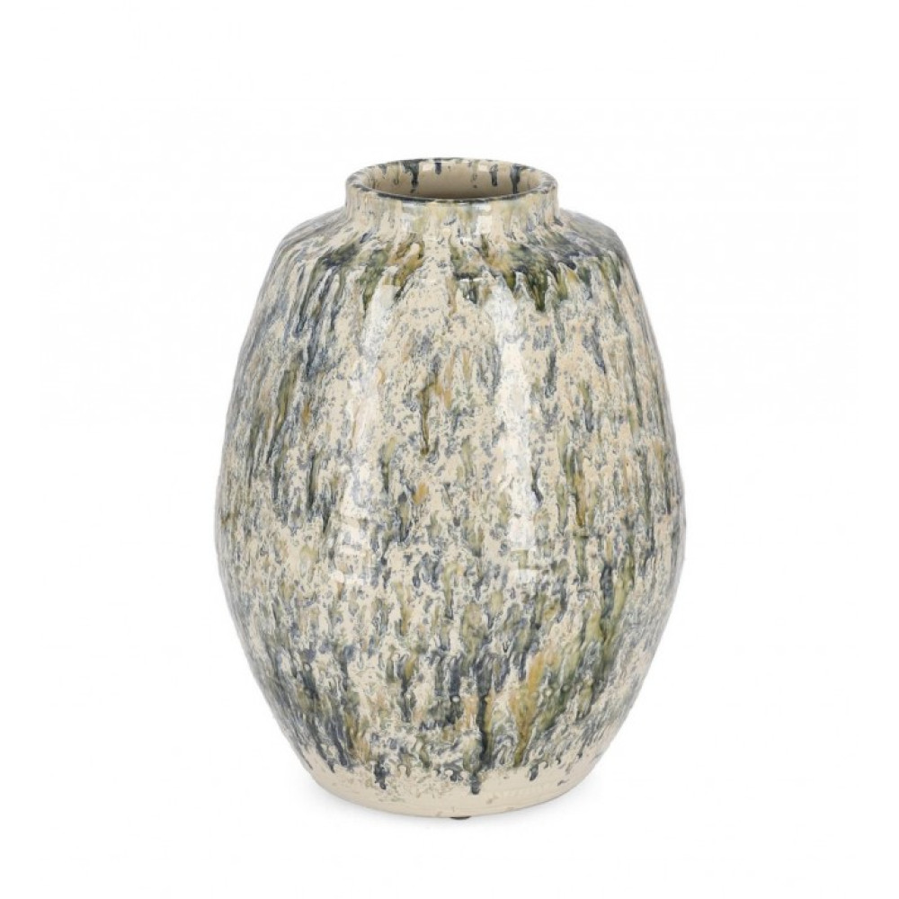 Bizzotto ESMA MELANGE GREEN BLUE ВАЗА ТРИМАЧ H41