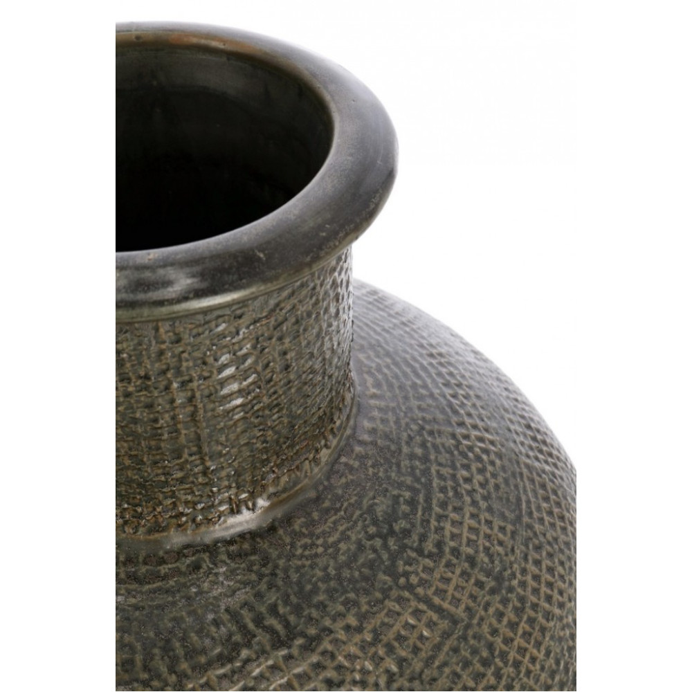 Bizzotto KLAS ТЕРАКОТОВА ЗЕЛЕНА ВАЗА H. H53