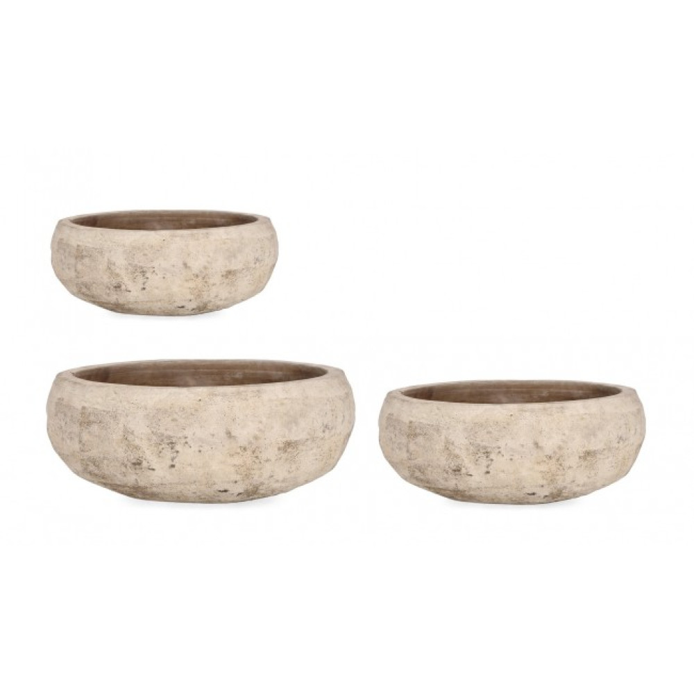 Bizzotto MINH SET3 RO BURN ТЕРАКОТОВА ВАЗА.