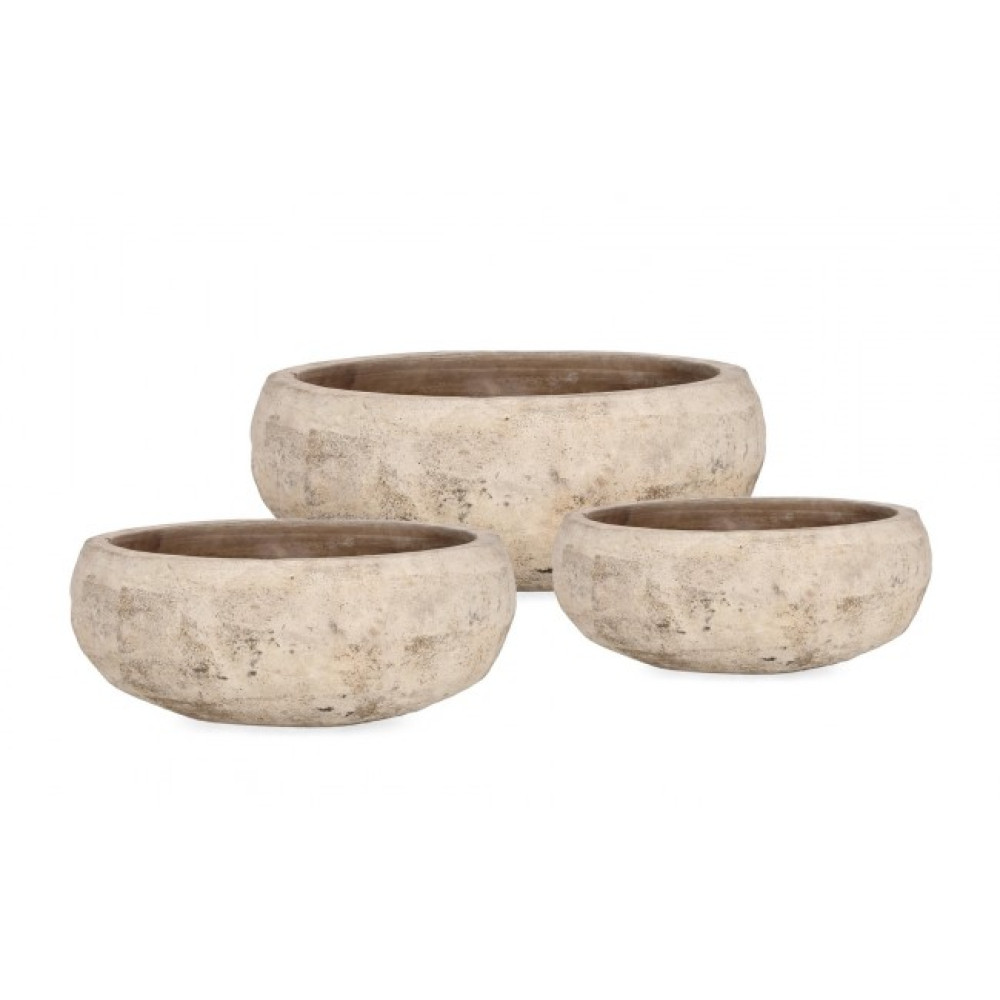 Bizzotto MINH SET3 RO BURN ТЕРАКОТОВА ВАЗА.