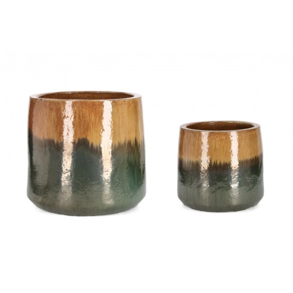 Bizzotto ТРАН НАБІР 2 МЕЛАНЖЕВА ВАЗА ВИСОКОГО ОХРИ.