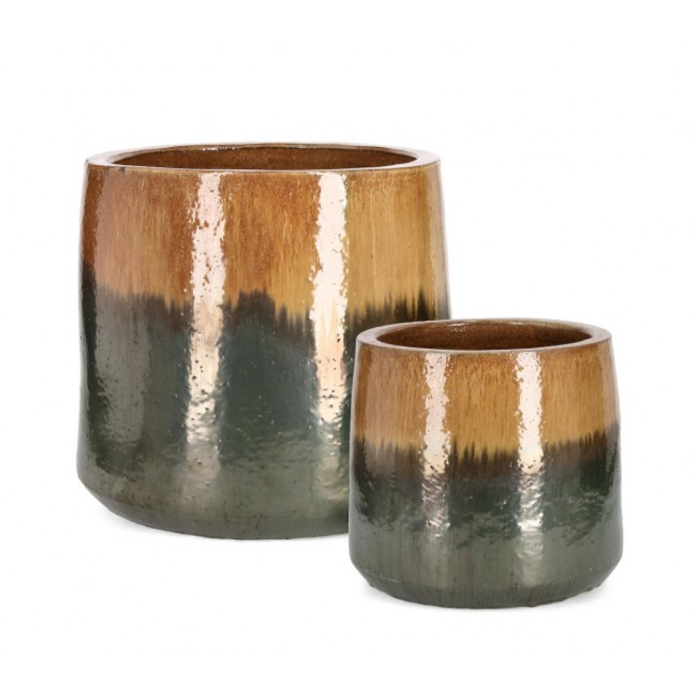 Bizzotto ТРАН НАБІР 2 МЕЛАНЖЕВА ВАЗА ВИСОКОГО ОХРИ.