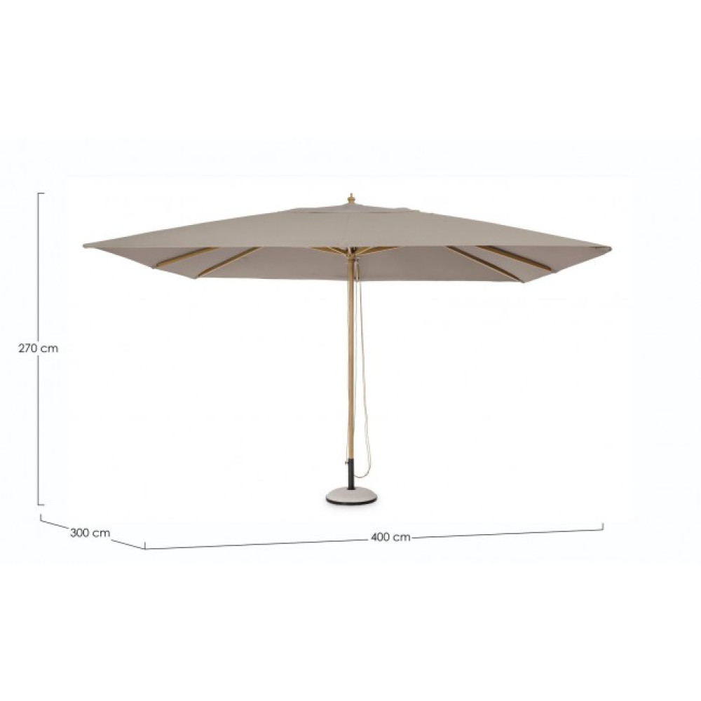 Bizzotto ECLIPSE TAUPE ПАРАСОЛЯ 3X4