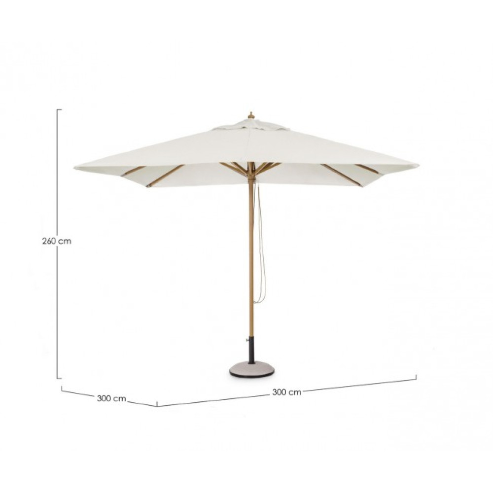 Bizzotto ECLIPSE NATURAL ПАРАСОЛЯ 3X3