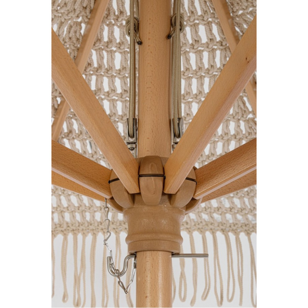 Bizzotto МАКРАМЕ' НАТУРАЛЬНА ПАРАСОЛЯ 2,5М Bizzotto МАКРАМЕ' НАТУРАЛЬНА ПАРАСОЛЯ 2,5М