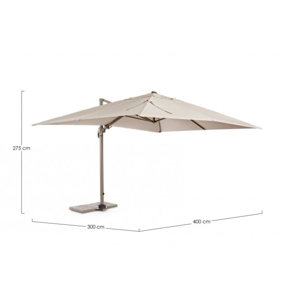 Bizzotto ПАРАСОЛЯ ОТ ПІСКУ SARAGOZZA 3X4.T Bizzotto ПАРАСОЛЯ ОТ ПІСКУ SARAGOZZA 3X4.T