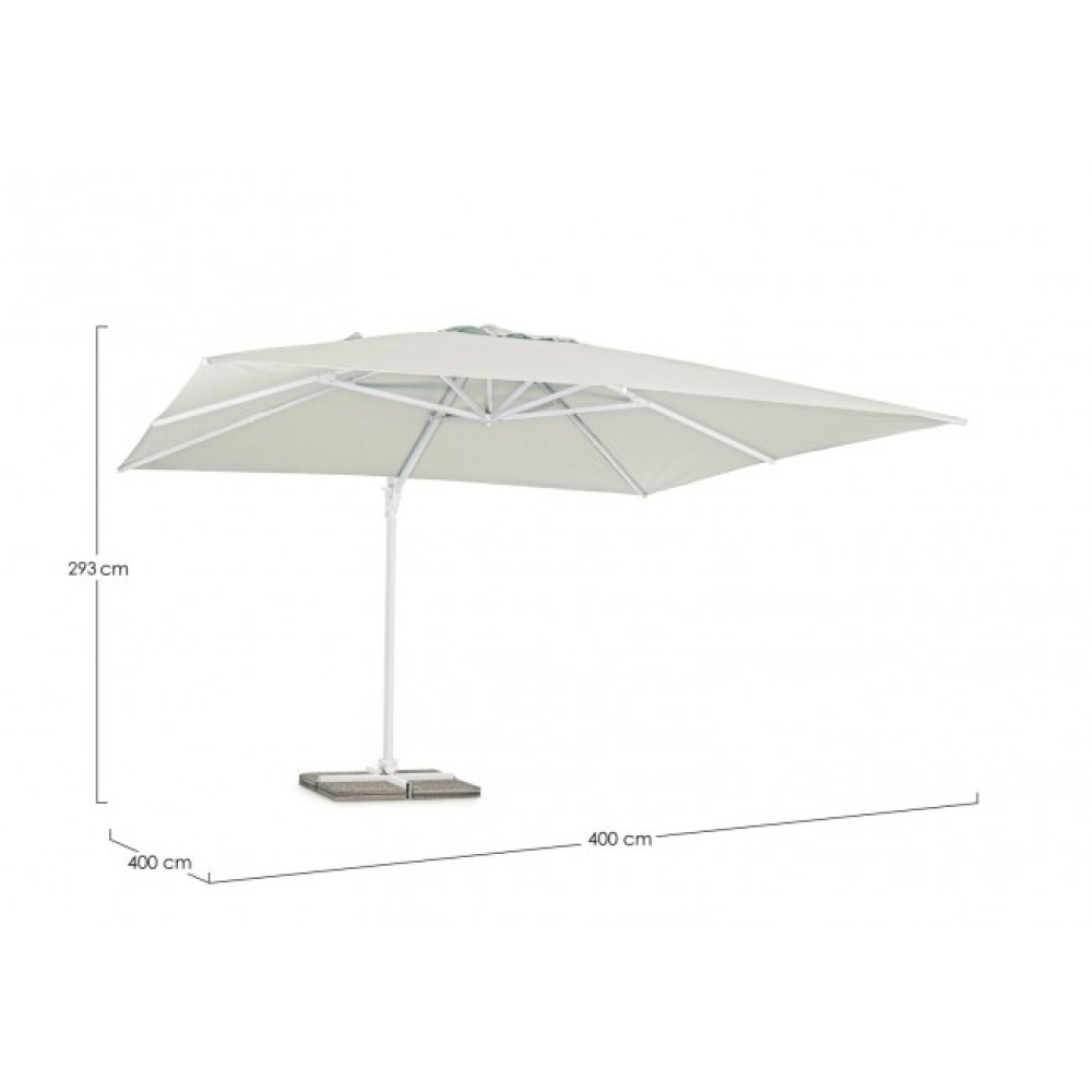 Bizzotto EDEN WHITE-NAT ПАРАСОЛЯ 4X4