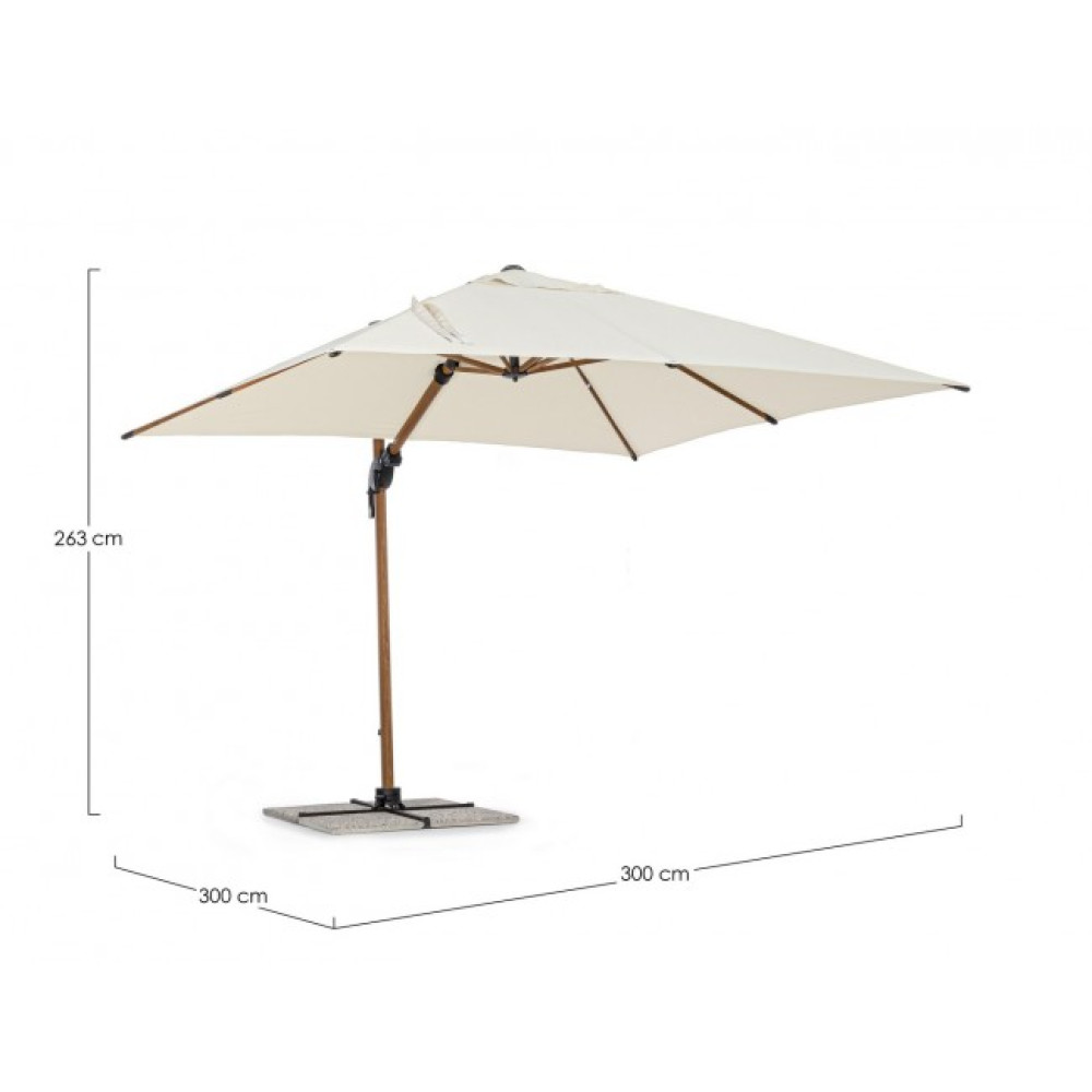 Bizzotto ORION NAT-БЕЖЕВА ПАРАСОЛЯ 3X3 T