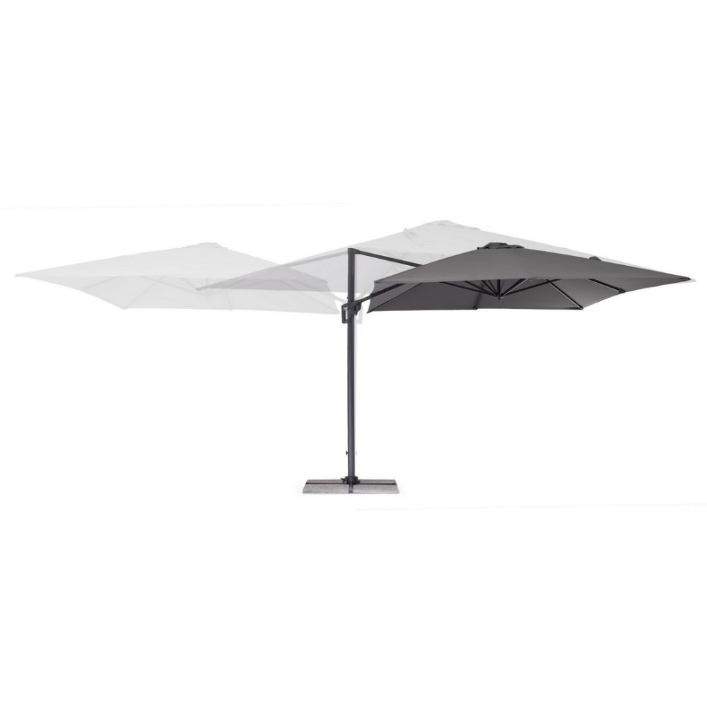 Yes Парасолька від сонця PORTO, вугільно-сіра, 3x3