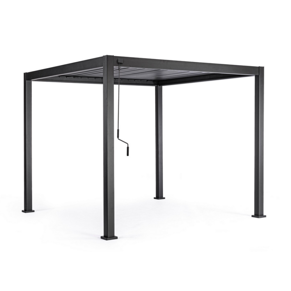 Bizzotto ПЕРГОЛА MAREA CHARCOAL 3X3