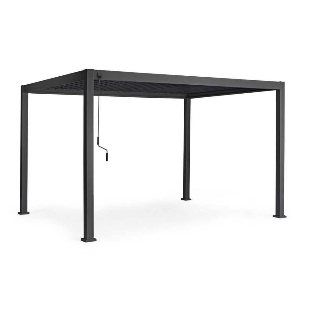 Bizzotto ПЕРГОЛА MAREA CHARCOAL 3X4