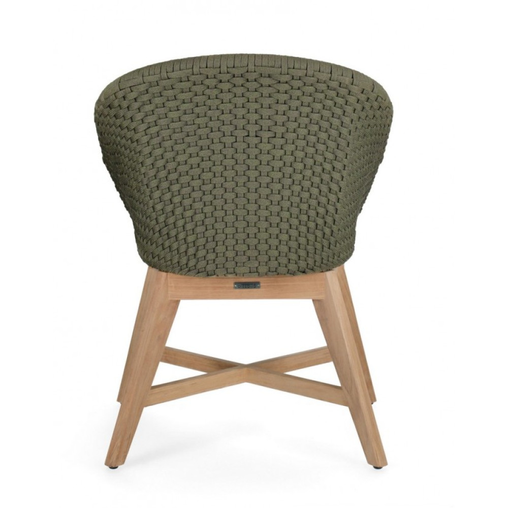 Homemotion КРІСЛО COACHELLA GREEN W-ARMR W-CUSH Homemotion КРІСЛО COACHELLA GREEN W-ARMR W-CUSH