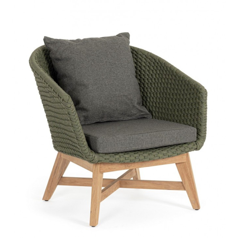 Homemotion COACHELLA ЗЕЛЕНЕ КРІСЛО W-CUSH