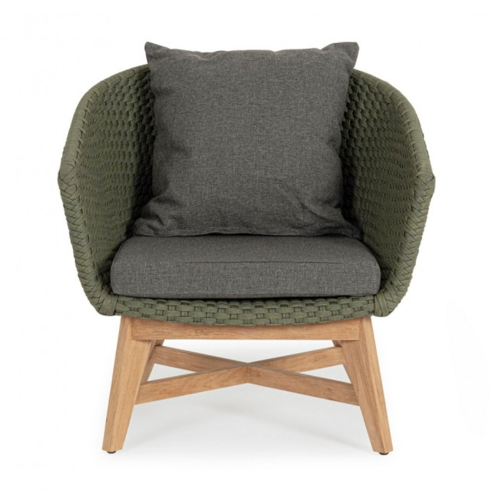 Homemotion COACHELLA ЗЕЛЕНЕ КРІСЛО W-CUSH Homemotion COACHELLA ЗЕЛЕНЕ КРІСЛО W-CUSH