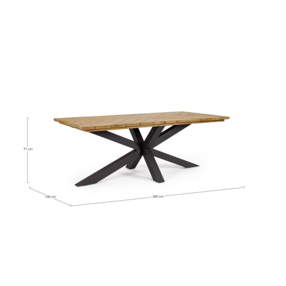 Homemotion PALMDALE CARBON RT02 СТІЛ ПРЯМИЙ 200X100 Homemotion PALMDALE CARBON RT02 СТІЛ ПРЯМИЙ 200X100